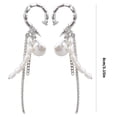 thumbnail image 5 of Osdhezcn Elegant Baroque Tassels Rhinestones Chain Earrings Accessory For Women Seeking Vintage Style And Modern Charm, 5 of 8