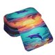 thumbnail image 4 of Easygdp Hawaiian Island Dolphin para Estuche de Lápices con Tapa Flip, Suministros de Oficina y Universidad para Adolescentes y Adultos, 4 of 7