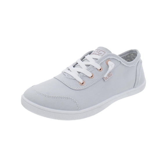 Skechers BOBs B Cute Womens Slip on Shoes, Casual Comfort Canvas Sneakers