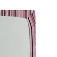 thumbnail image 3 of Ambesonne Modern Fitted Sheet, Retro Vintage Stripes, Full Size, Pale Pink White, 3 of 3