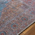 thumbnail image 6 of Hauteloom Otaki Living Room, Bedroom Machine Washable Area Rug - Traditional - Rust, Teal, Mustard - 6'7" x 9', 6 of 9