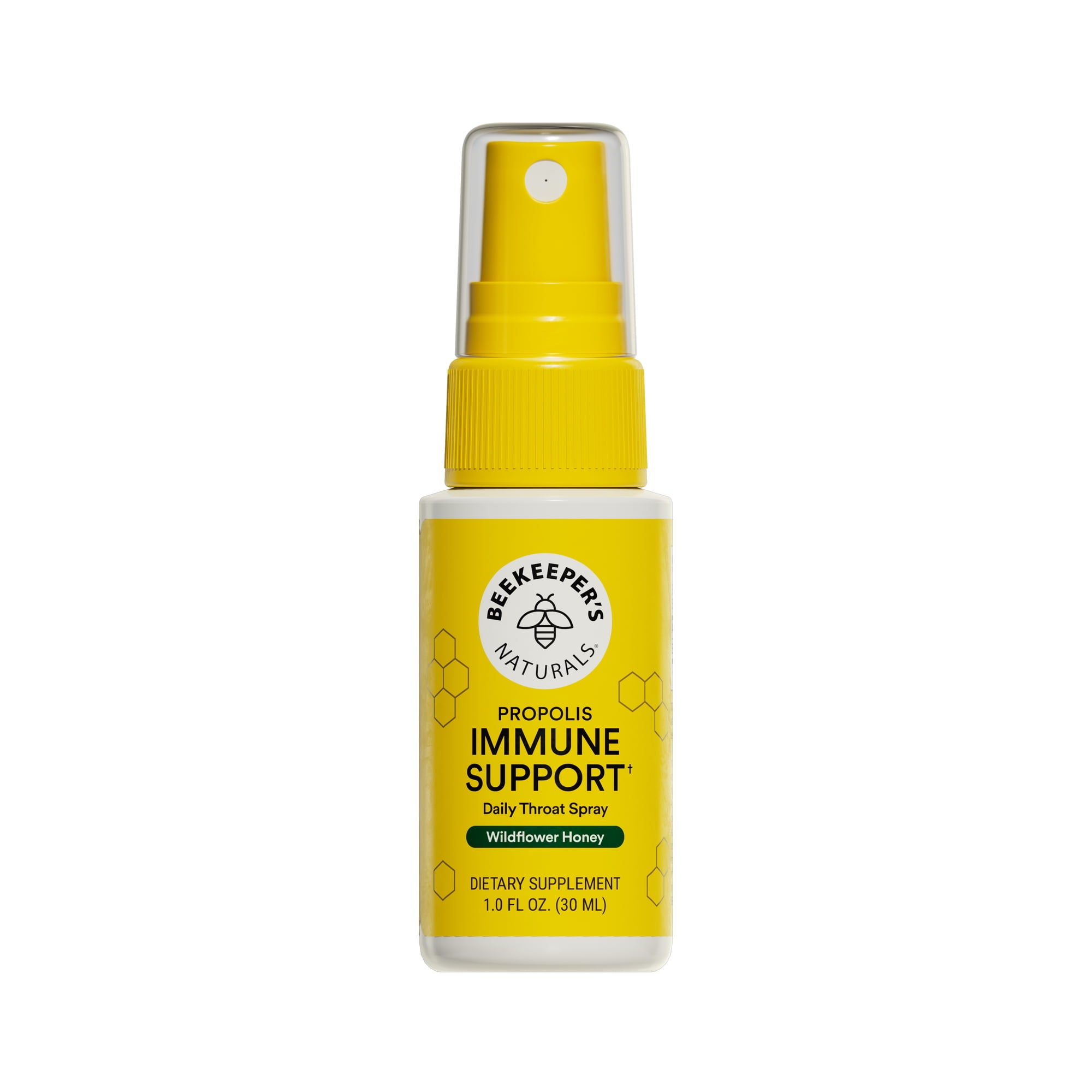 Beekeeper's Naturals Propolis Throat Spray, Immune Support, 1 fl oz