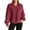 Red, variant on Women Tops Women's Solid Color Sweatshirt Trendy Double Pullover Zip Up Casual Sweatshirt For Women Men Comfortable Winter Fall Loungewear