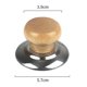 thumbnail image 2 of Wooden Lid Handle Knob, Universal Replacement Knobs, Lid Knobs, Kitchen Utensil Replacement Universal Knobs, for Most Pot Lid Replacement, 4 Pieces, 2 of 5