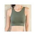 thumbnail image 2 of Magazine Women Breathable Mesh Sports Bras Shockproof Padded Athletic Running Bra Solid Seamless Fitness Yoga Sport Tops Vest, 2 of 8