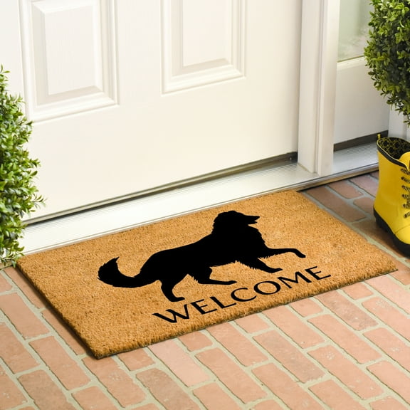 Calloway Mills Australian Shepherd Outdoor Doormat 24" x 36"