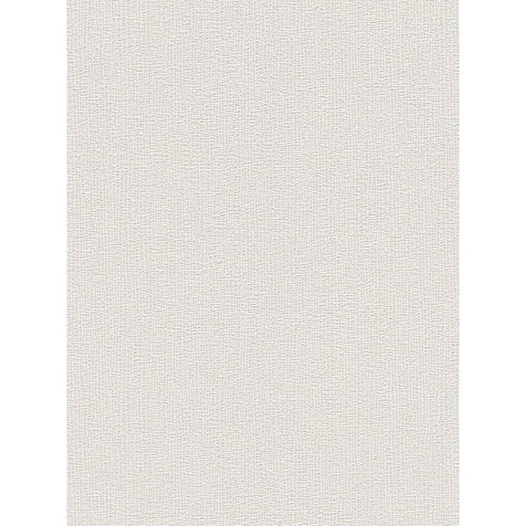 Concord Wallcoverings Textured Wallpaper Plain Wall, Cream, 21 In x 33 Ft (56 sq. ft), 126429