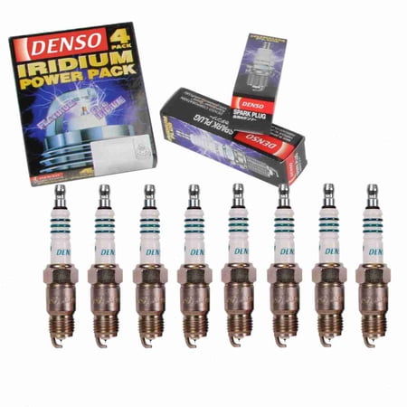 8 pc DENSO Iridium Power Spark Plugs compatible with Chevrolet Monte Carlo 4.4L 5.0L 5.7L 6.6L 7.4L V8 1970-1988