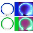 thumbnail image 3 of Rechargeable LED collar for dogs, flashing, glowing, with USB charging cable, 3 of 6