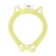 thumbnail image 2 of jinwen Cooling Neck Wraps Cushion Tube Heat Dissipation Neck Cooling Tube Reusable Neck Yellow, 2 of 9