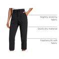 thumbnail image 4 of Pantalones Capri CRZ YOGA Ligeros de Secado Rápido Negro Talle S, 4 of 6
