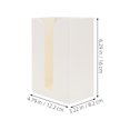 thumbnail image 2 of WEUVEB 3- -Mounted Napkin Holder Dispenser, Plastic Tissue Storage with Minimalist Design, 2 of 8