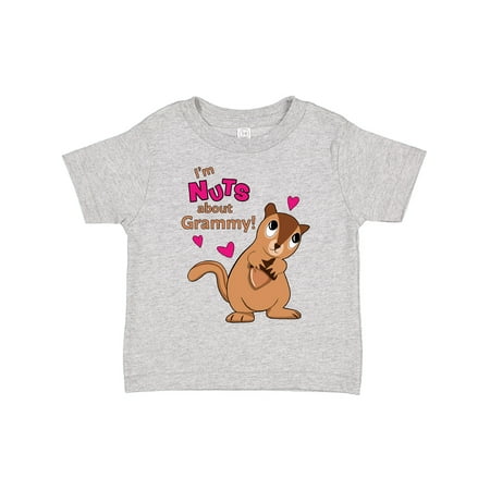

Inktastic I m Nuts About Grammy Gift Toddler Boy or Toddler Girl T-Shirt