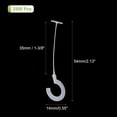 thumbnail image 2 of Uxcell 2500 Pcs J Hook Fasteners 1.38" White Standard Tagging Gun Refill Barb, 2 of 5
