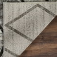 thumbnail image 4 of SAFAVIEH Tunisia Parker Geometric Area Rug, Grey/Black, 4' x 6', 4 of 8