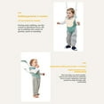 thumbnail image 3 of Early Education Toys Baby Walking Harness Handheld Baby Assistant Belt Walking Trainer Adjustable Learning Helper, 3 of 5