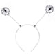 thumbnail image 1 of Glittering Powder Alien Headband Disco Party Hairhoop Costume Hairhoop Nightclub Funk Party Headwear Hair Decors Threepiece headband, 1 of 4