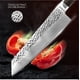 thumbnail image 4 of Cuchillo de Chef 8 Pulgadas, Acero Inoxidable Martillado Alto Carbono, Profesional y Ultra Afilado para Cocina Hogar y Restaurante, Ideal para Chef y Regalo, 4 of 7