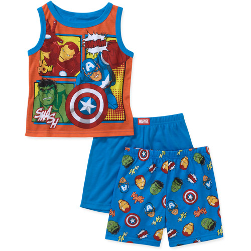 Marvel Baby Boys' Avengers 3 Piece Tank