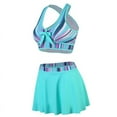thumbnail image 4 of Women‘s Plus Size Swimdress Two Piece Swimsuits Bathing Suit with Skirt Bottom, 4 of 6