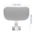 thumbnail image 3 of NICEXMAS White Ergonomic Office Chair Headrest with Soft Curved Neck Support for Comfortable Sitting, 3 of 5