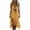 Orange, variant on Taylonsss Womens Western Denim Dress V Neck Retro Waist-Cinching Solid Color Spaghetti Strap Cowboy Chic
