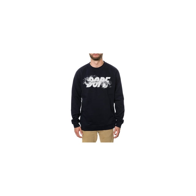 DOPE Mens The Blown Sweatshirt, Black, X-Large