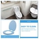 thumbnail image 2 of Asiento de inodoro alargado para baño. Asiento de inodoro alargado para baño. Asiento de inodoro con espuma suave para baño., 2 of 7