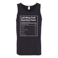 thumbnail image 2 of Left Wing Troll Nutrition Facts | Mens Graphic Tank Top, Black, Small, 2 of 3