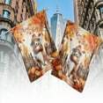 thumbnail image 4 of Happy Thanksgiving Australian Shepherd Give Thanks Fall Beanie Scarf Welcome House Flag 28x40in Double Sided Aussie Dog Lover Gifts Outdoor Decor - 00020, 4 of 5