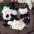 thumbnail image 1 of Lindo colgante de cola de gato Tuan Meow con crujido, muñeco de peluche con forma de corazón para niña, llavero de regalo, 1 of 3