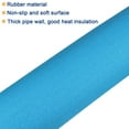 thumbnail image 3 of Uxcell Long Tube Cover Handle Grip Pipe Insulation Foam Tubing Blue 13mmx43mmx2m, 3 of 5