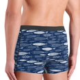 thumbnail image 4 of Men's Boxer Briefs, Ornamental Fish Soft Comfy Mens Underwear Boxer Briefs Breathable With Widen Waist, 4 of 7