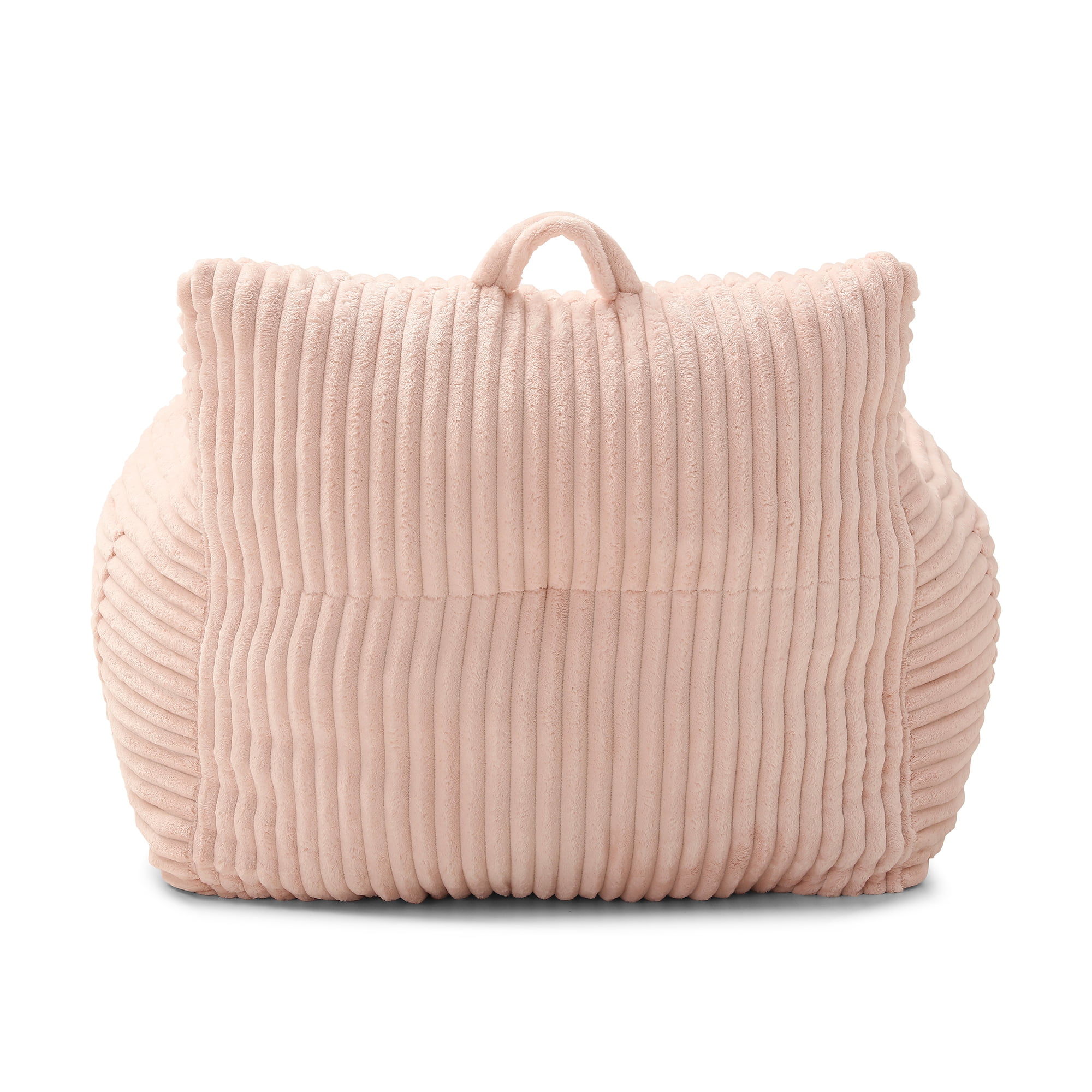 Jopath Giant Bean Bag Chair,Giant Plush Bean Bag Chair For Adults With Armrests And Footstool,Cozy Fluffy Cloud Mini Couch For Living Room, Bedroom & Dorm Pink