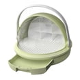 thumbnail image 1 of Milaget Silkworm Breeding Box Transparent Educational Breathable Reptile Feeding Box Green, 1 of 9