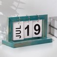 thumbnail image 4 of Calendario de madera Bewildely decoración de pie 20x12x9cm, 4 of 6