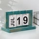 thumbnail image 4 of Página Turnando Calendario Oficina Dormitorio Mesa de pie Decoración Interior Restaurantes Decoración Holiday Housewarming Fiesta Favores Azul seitruly  HA032057-02B, 4 of 7