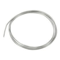 Uxcell 99.99% High Purity Zinc Wire 12 Gauge Pure Zinc Wire 2mm Soft Beading Wire (3.28Ft/Roll)