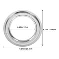 thumbnail image 2 of CTIRCHIU Stove Burner Drip Pan Stainless Steel Square for Chefs Cooking 1Pack, 2 of 8