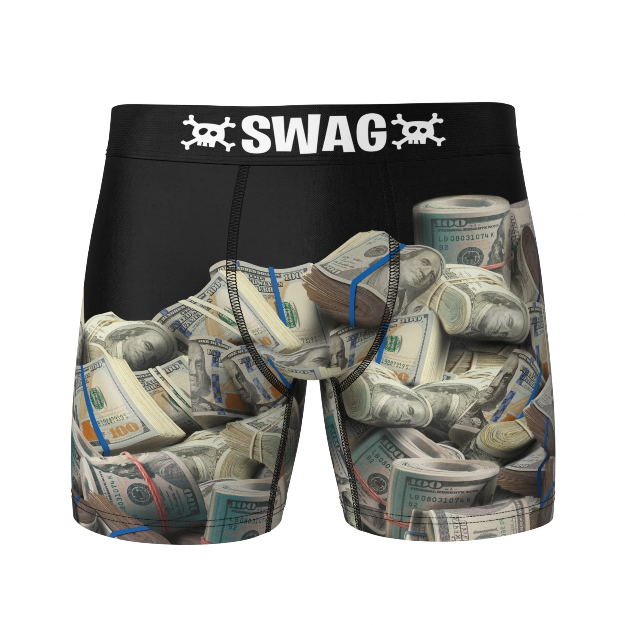 Rolls of Cash Swag Boxer Briefs-Large (36-38) - Walmart.com