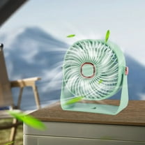 High-Speed USB Desk Fan, 180° Adjustable, Portable Outdoor Fan, Rechargeable Battery, 3 Modes, Compact Cooling for Travel/Camping/Home, Physical Heat Relief