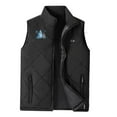 thumbnail image 1 of DuoJiaJ Boys Heated Vest Winter Wear Smart Heating Pad USB Charging Kids Warm Sleeveless Jacket Thermal Inner Layer Quilted Design For Cold Weather Outdoor Activities 8-9 Years, 1 of 5