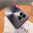 thumbnail image 1 of Luxury Laser Aurora CD Pattern Matte Case For iPhone 16 15 14 13 12 11 Pro Max Plus Soft Bumper Shockproof Armor Hard Back Cover Black for iphone12ProMax(6.7"), 1 of 6