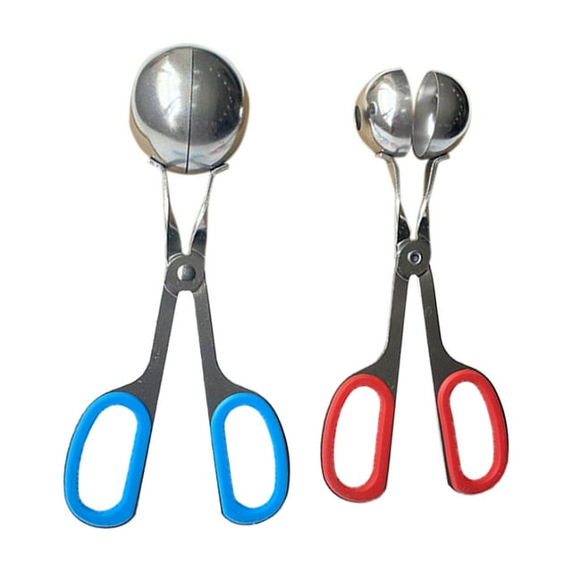 2 piezas para hacer albóndigas, bolas para hacer carne, accesorios de cocina, utensilios de cocina para pasteles, cocina, restaurante, fabricante de