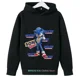 thumbnail image 4 of Sudadera con capucha de Sonic para niños de 3 a 14 años, sudadera de manga larga para bebés, camisetas de dibujos animados, jerséis de gran tamaño, ropa divertida para niños, 4 of 5