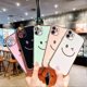 thumbnail image 4 of UBIUO Cute iPhone 11 Case Sparkle,Luxury Plating Smile Face Soft TPU case for Women Camera Lens Package Black Girly Case Compatible with iPhone 11-6.1, 4 of 4
