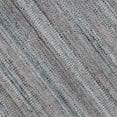 thumbnail image 3 of Luxee Designs Raffia Gray/Blue Hand-woven Wool Blend Area Rug 5'x8', 3 of 8