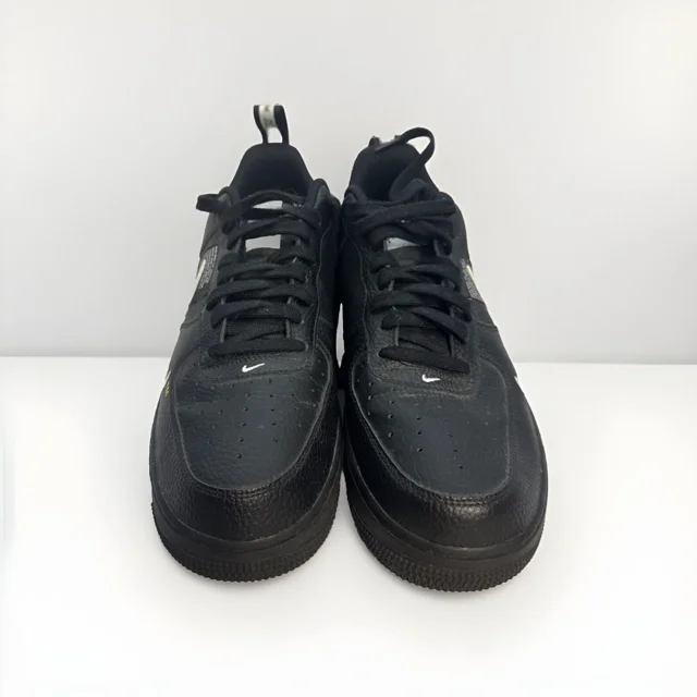Ni-k-e Air Force 1 LV8 Overbranding Black Low Utility Men's Size 10.5