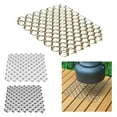 thumbnail image 3 of Yimiti Camping Pot Trivets Stainless Steel Suspended Spring Insulation Pad For Hot Pots,Yellow, 3 of 7