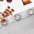 thumbnail image 4 of Homewish Firefighter Black Out Curtains,Fire Truck Curtains Pack of 2 (42x63 Each),Red White Orange Bedroom Curtains For Boys Teens,Breathable Home Decor, 4 of 6